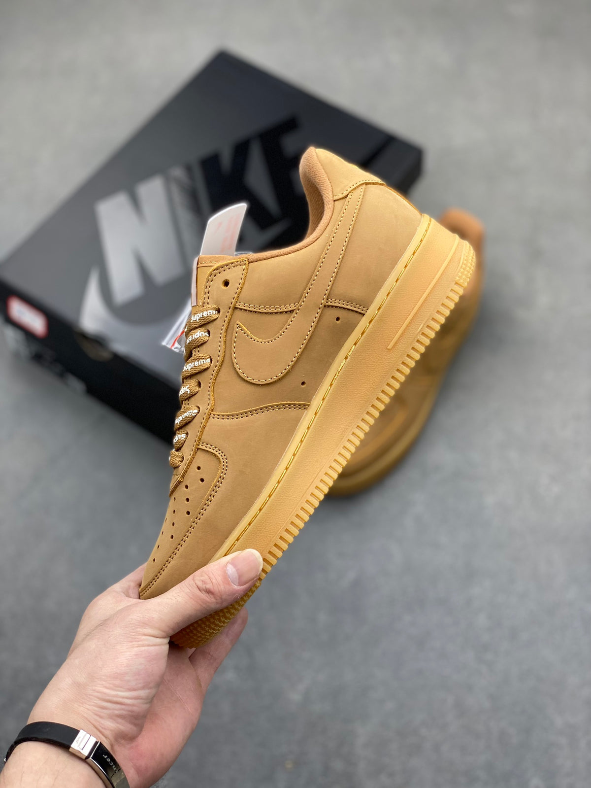 Nike Air Force 1 Low Supreme Wheat