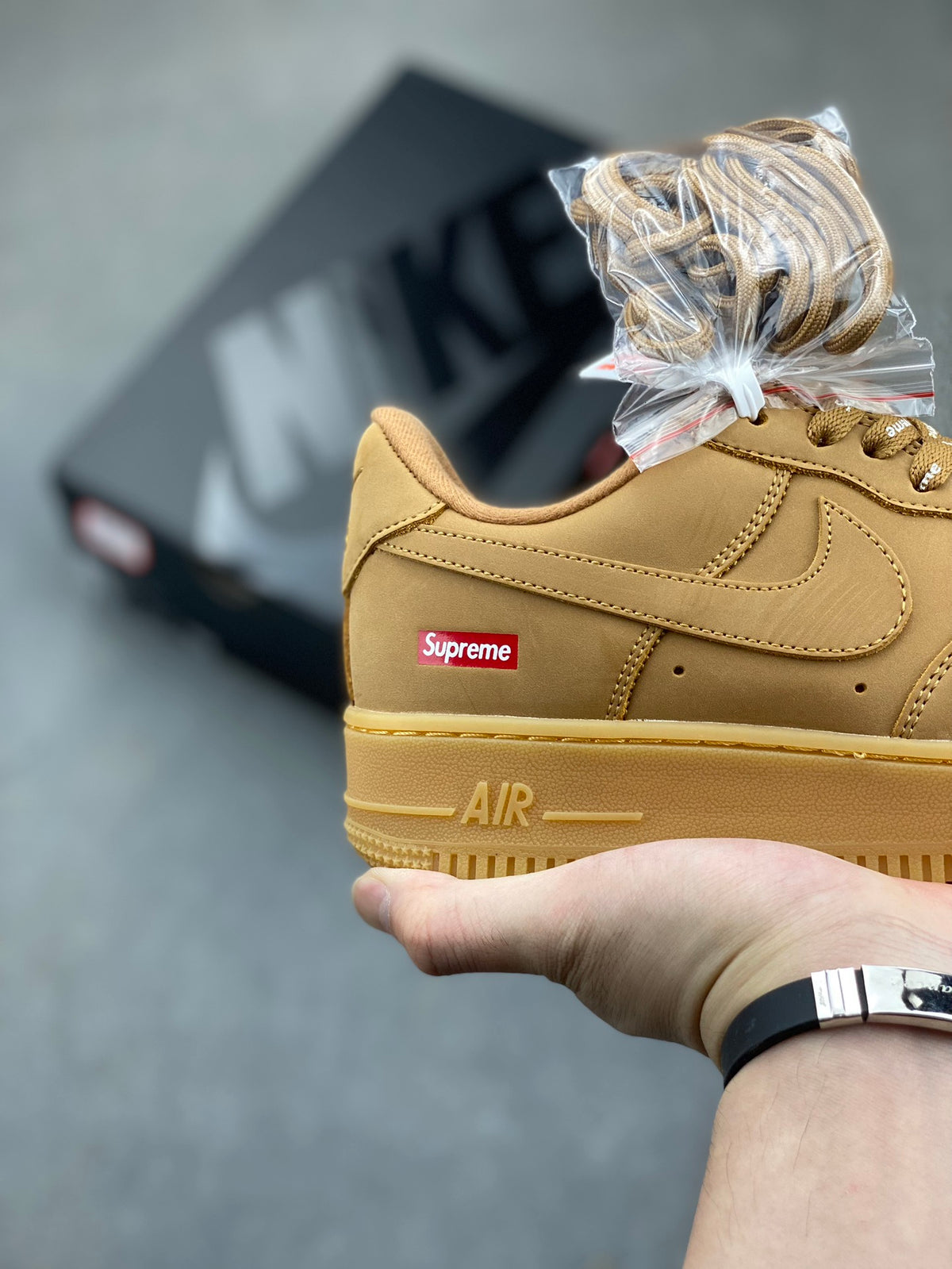 Nike Air Force 1 Low Supreme Wheat